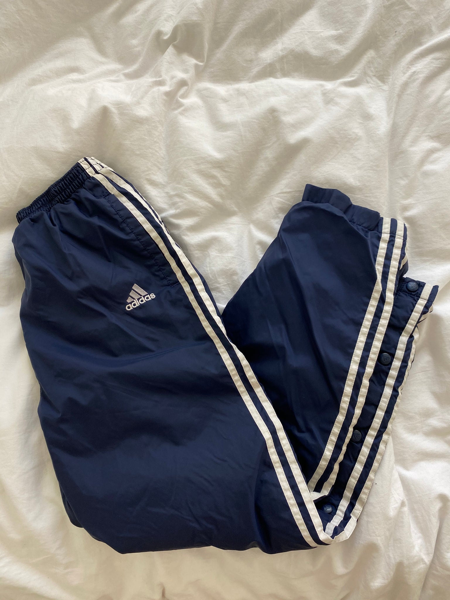 Vintage Adidas wind pants | Blue