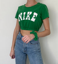 Load image into Gallery viewer, Reworked Nike Top + Scrunchie