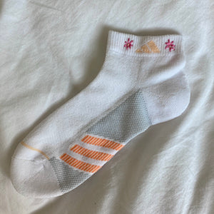 Hand Embroidered Adidas Socks