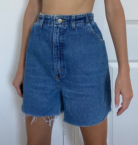 Vintage Lee Blue Denim Shorts