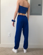 Load image into Gallery viewer, Matching Blue Nike Set + Scrunchie