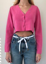 Load image into Gallery viewer, Vintage Cropped Cardigan