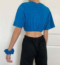 Load image into Gallery viewer, Reworked Adidas Top + Scrunchie