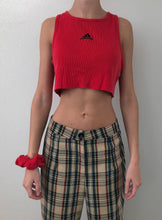 Load image into Gallery viewer, Vintage Adidas Tank + Scrunchie