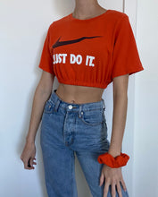 Load image into Gallery viewer, Reworked Nike Top + Scrunchie Set