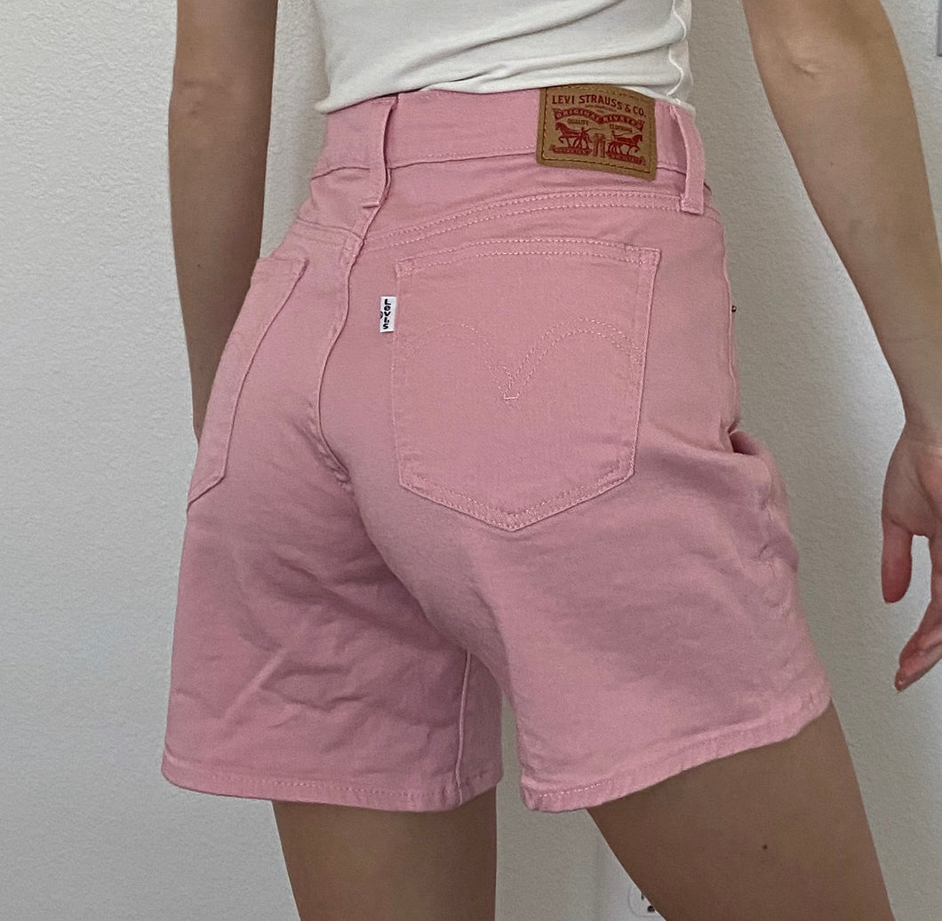 Vintage Pink Levis Shorts