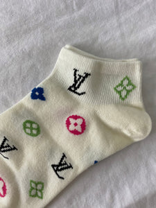 Designer Inspired LV Socks
