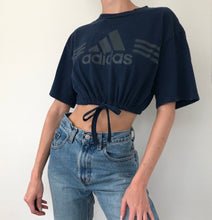 Load image into Gallery viewer, Reworked Drawstring Adidas T-shirt