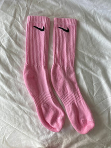 Custom Pink Nike Socks