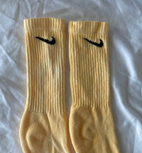 Load image into Gallery viewer, Custom Pastel Orange Nike Socks